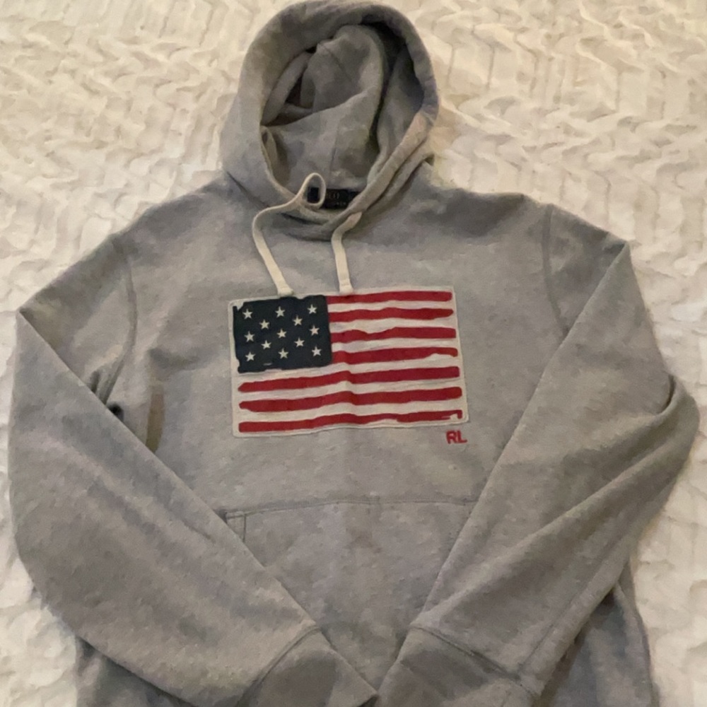 Ralph Lauren flag hoodie